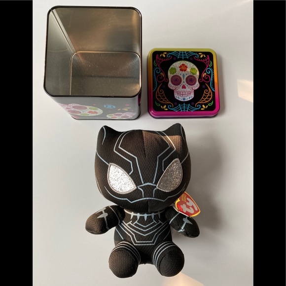 Black Panther Beanie Baby - Picture 4 of 10